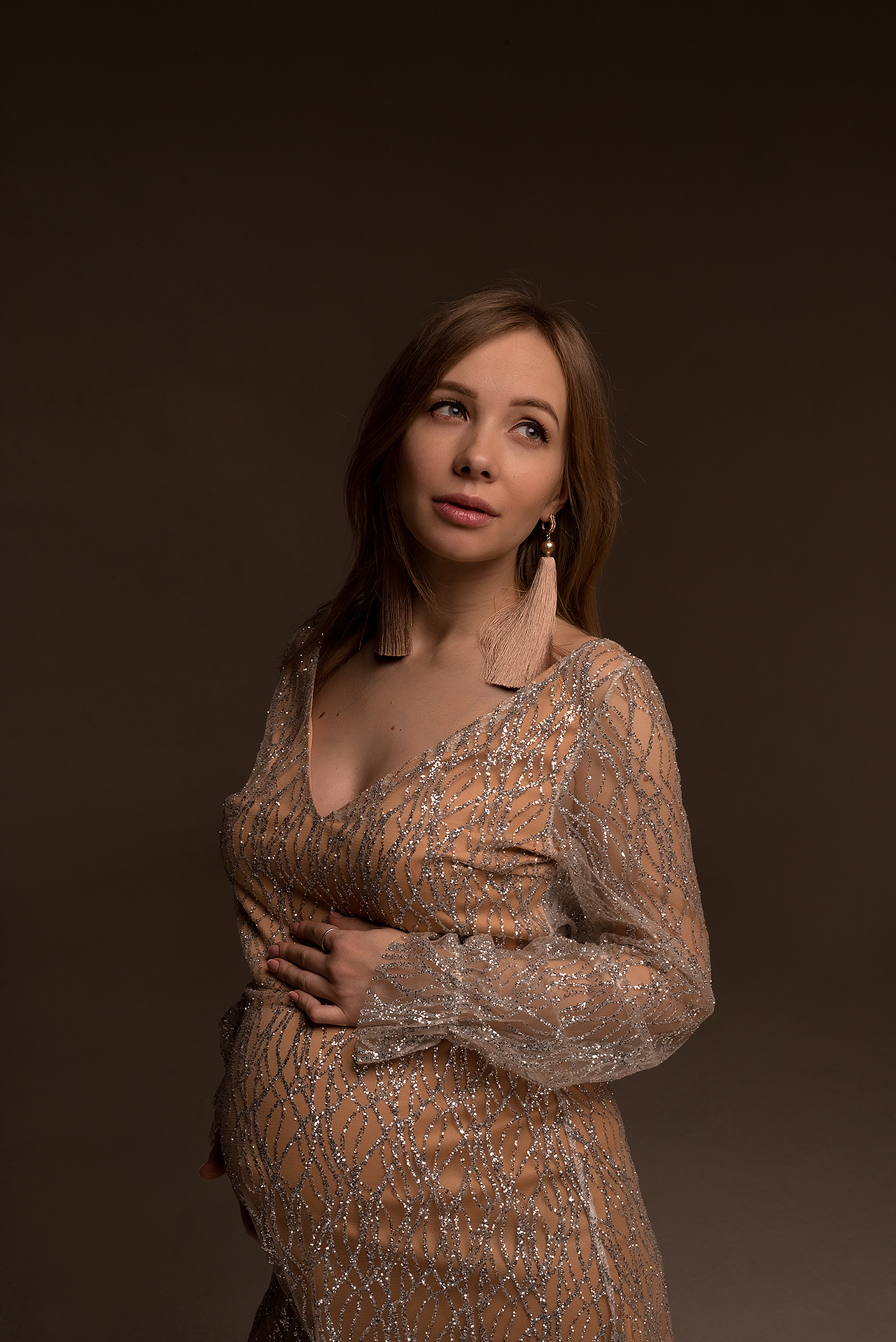 Фотосессия беременности в Циклораме. Фотограф Юлия Кондратьева