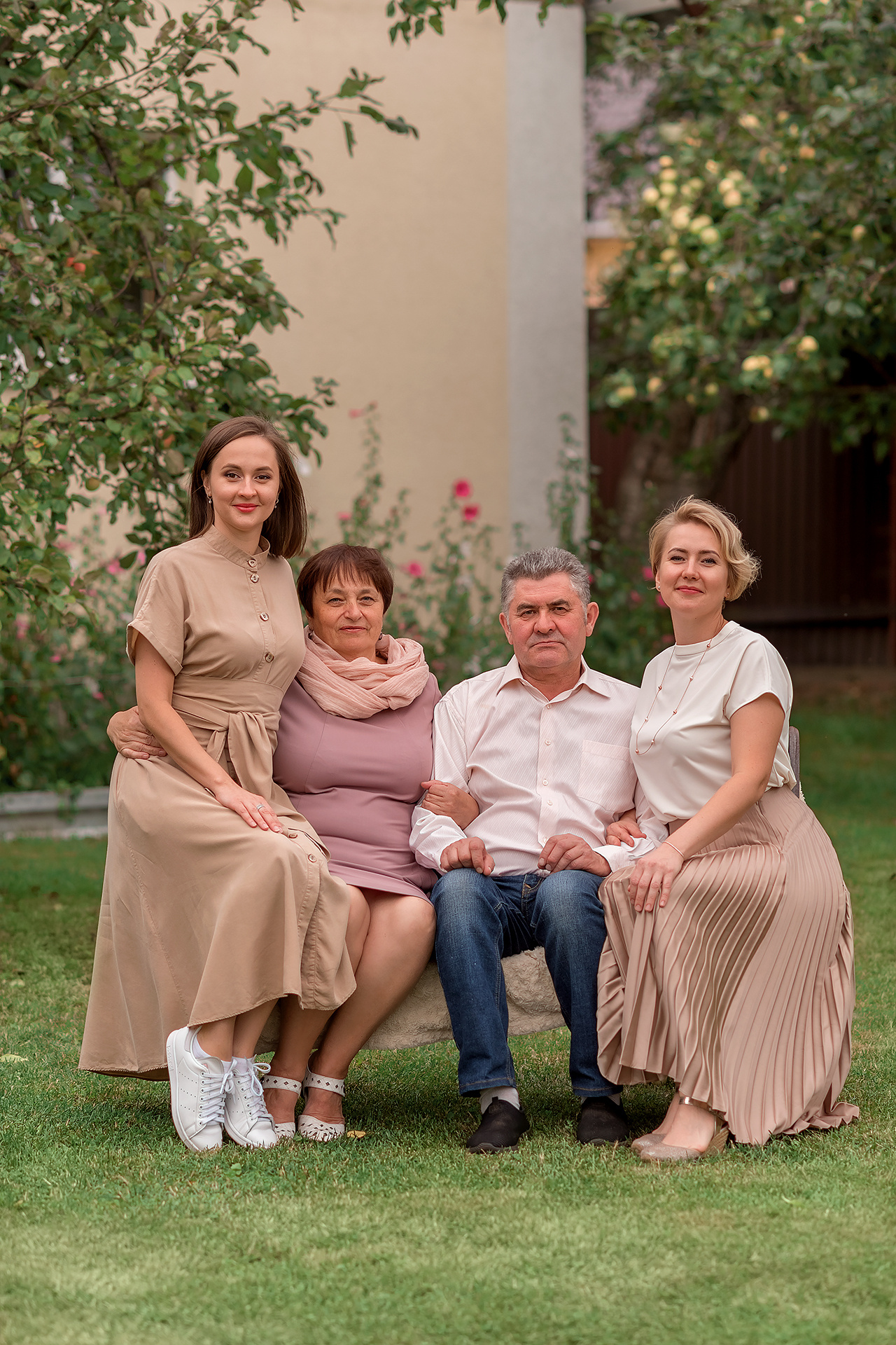Фотосессия большой семьи в Санкт-Петербурге. Фотограф Юлия Кондратьева