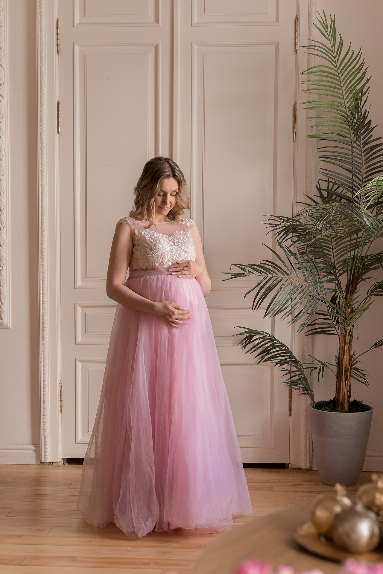 Семейная фотосессия в студии Санкт-Петербурга. Фотограф Юлия Кондратьева