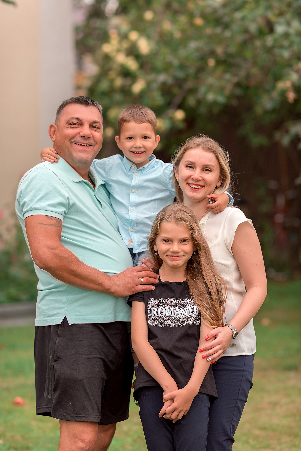 Фотосессия большой семьи в Санкт-Петербурге. Фотограф Юлия Кондратьева