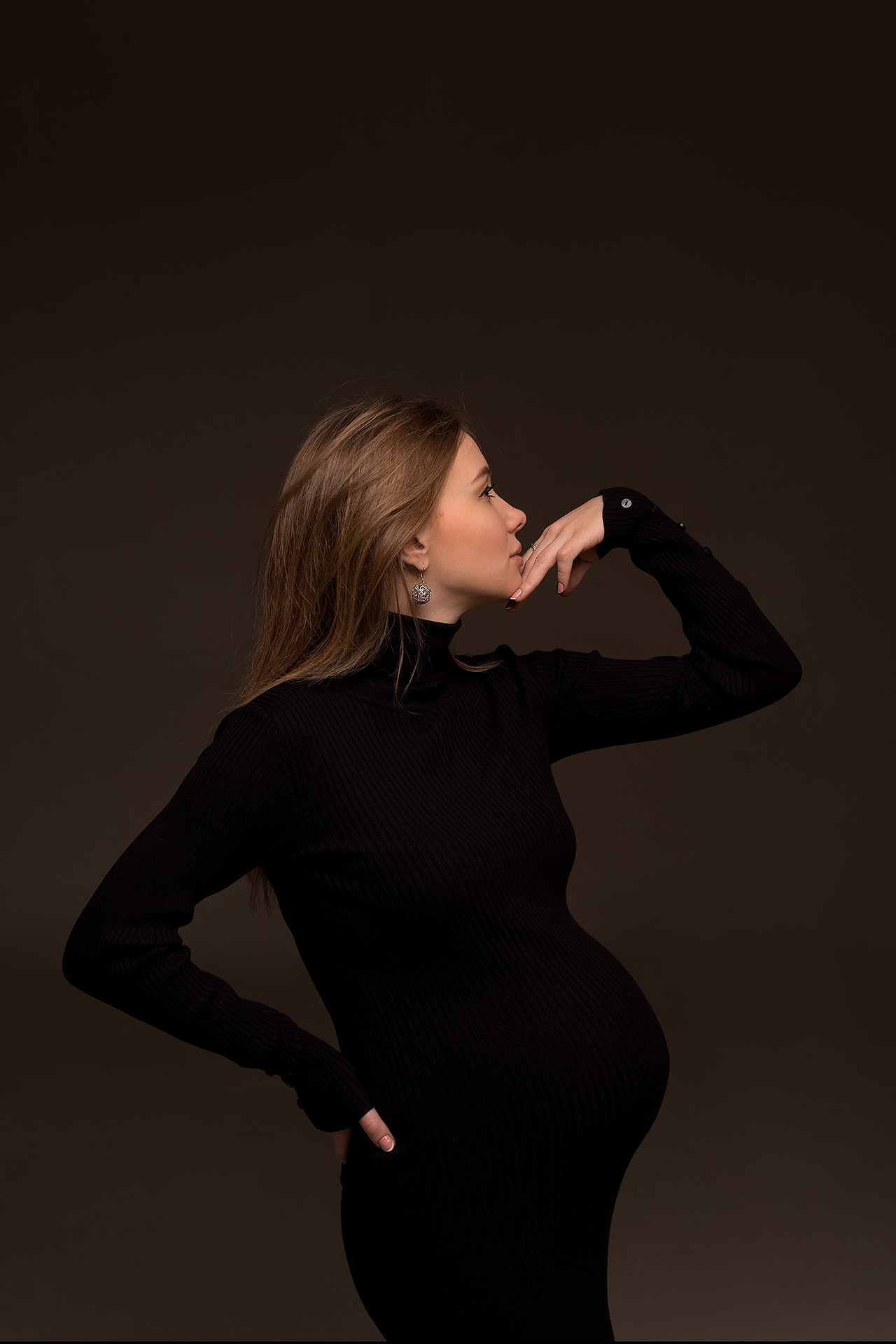 Фотосессия беременности в Циклораме. Фотограф Юлия Кондратьева