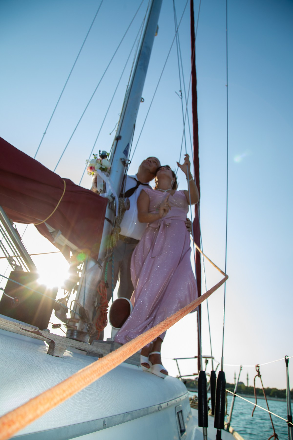 Свадьба на яхте. Фотограф и видеооператор (видеограф) в Евпатории и в Крыму