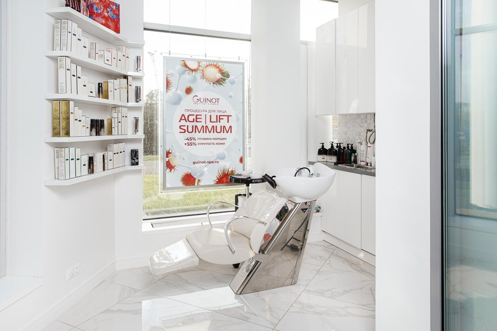 Комплексная съёмка для центра косметологии Guinot
