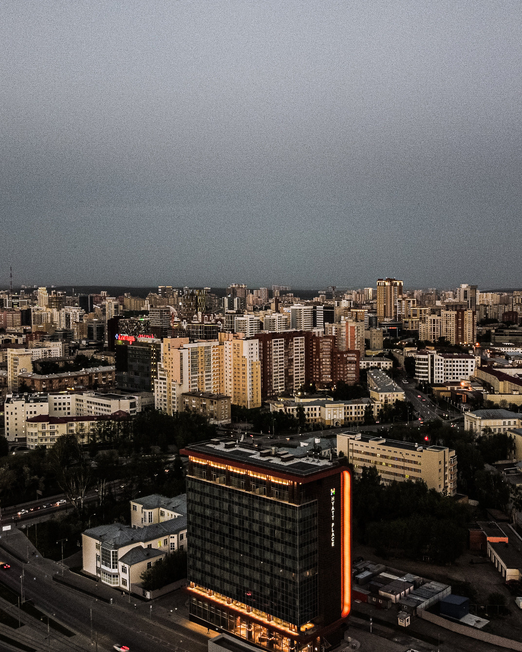 Hyatt Place Yekaterinburg — Архитектурная съемка экстерьера. Свадебный фотограф в Москве | Антон Матвеев