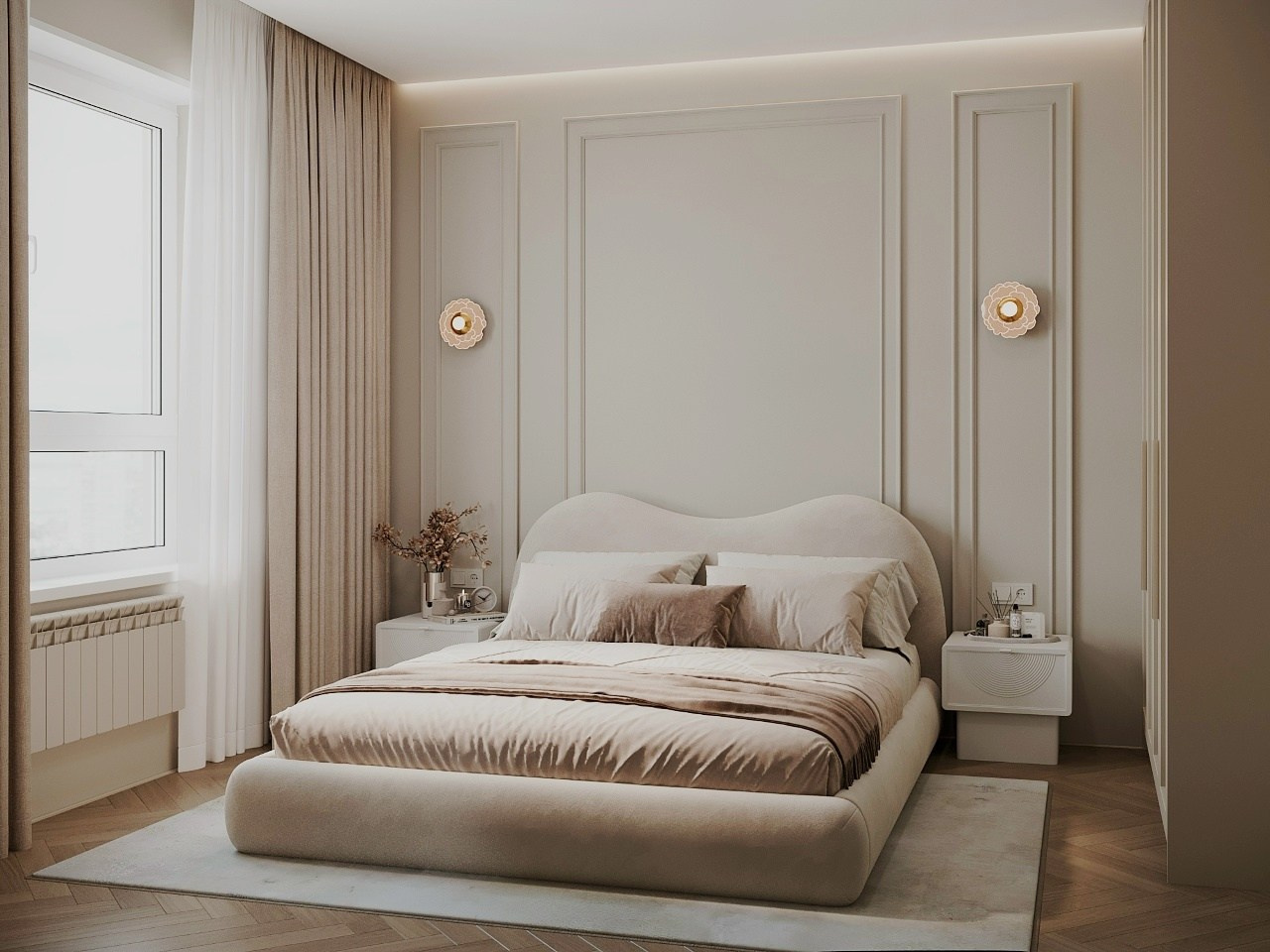 Садовые кварталы, 45 м². Line Дизайн — дизайн интерьера | Елена Гусакова