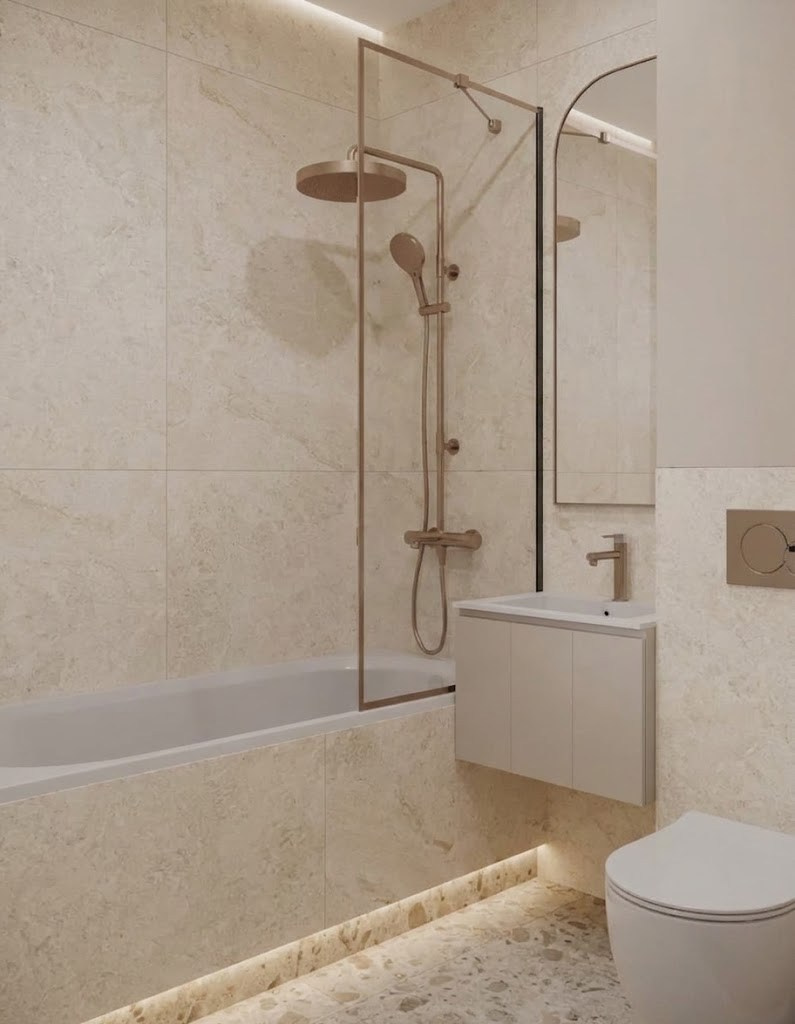 Садовые кварталы, 45 м². Line Дизайн — дизайн интерьера | Елена Гусакова
