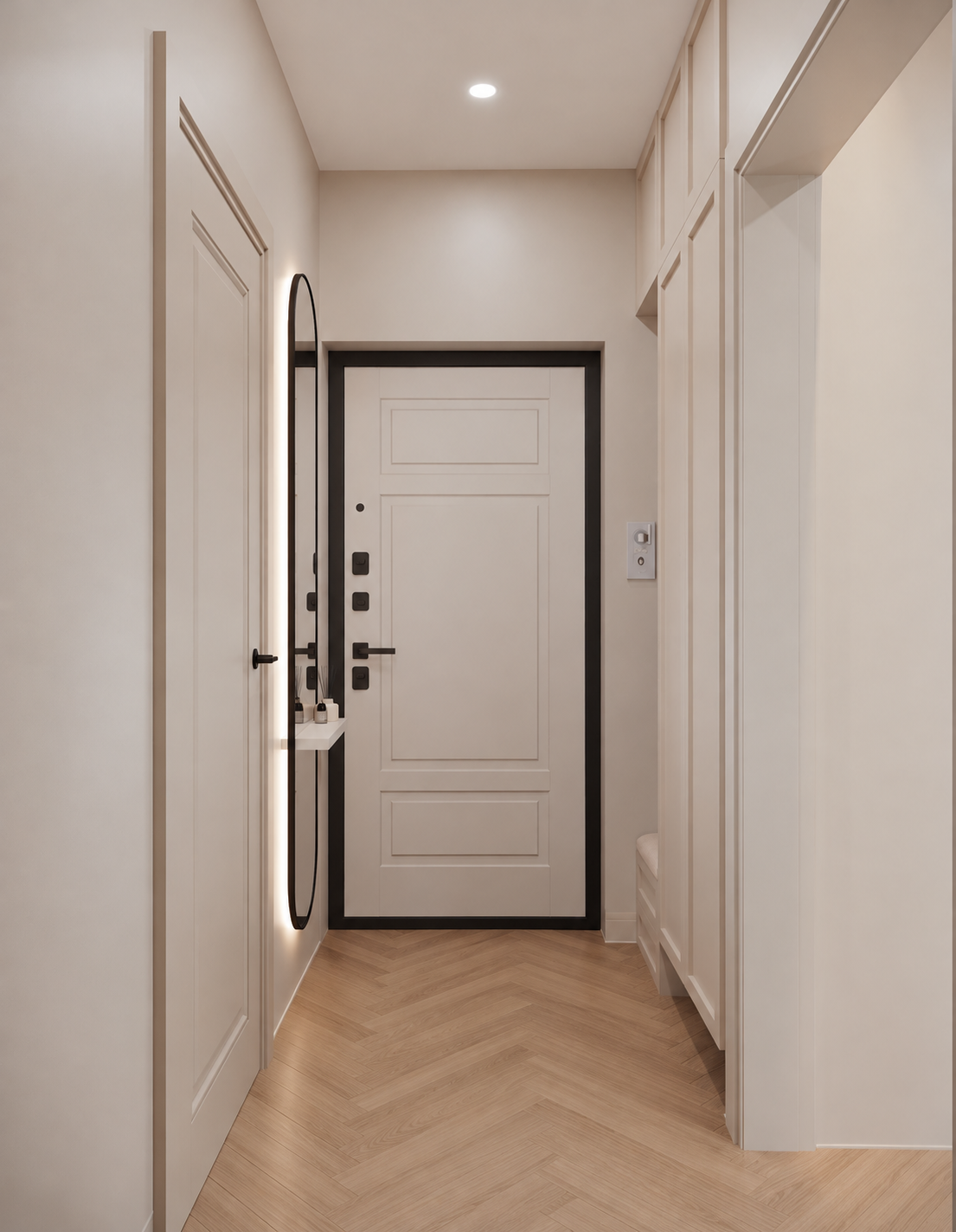 Садовые кварталы, 45 м². Line Дизайн — дизайн интерьера | Елена Гусакова
