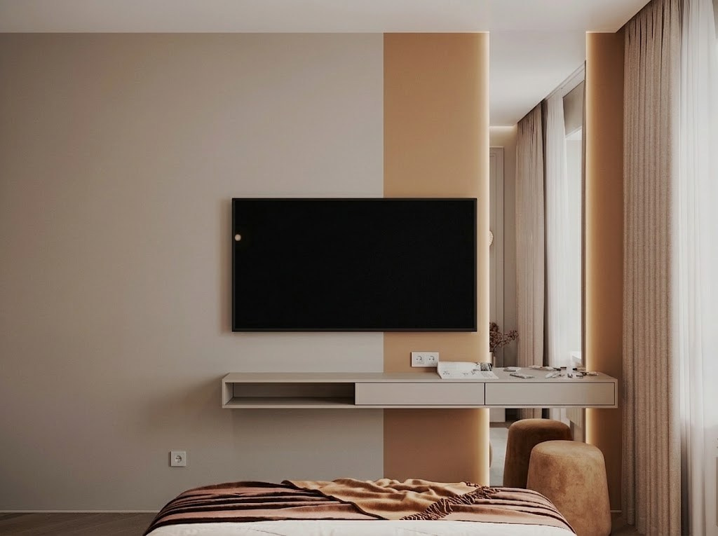 Садовые кварталы, 45 м². Line Дизайн — дизайн интерьера | Елена Гусакова