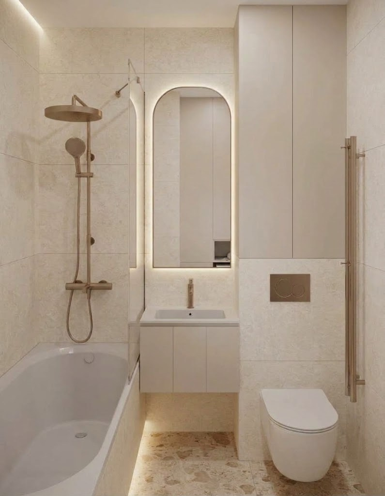 Садовые кварталы, 45 м². Line Дизайн — дизайн интерьера | Елена Гусакова