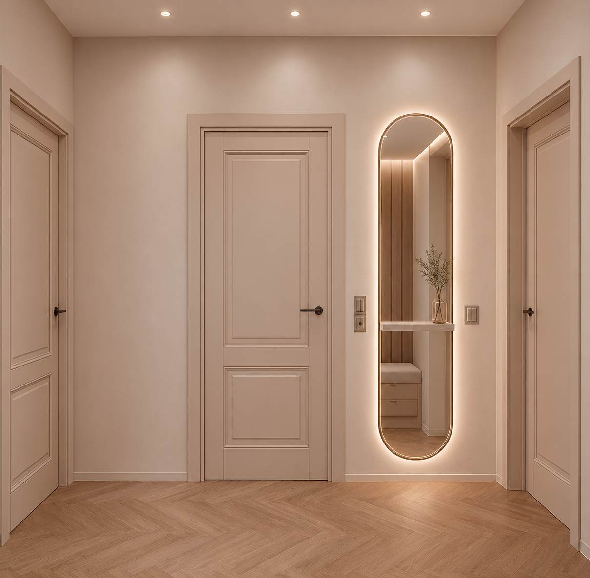 Садовые кварталы, 45 м². Line Дизайн — дизайн интерьера | Елена Гусакова