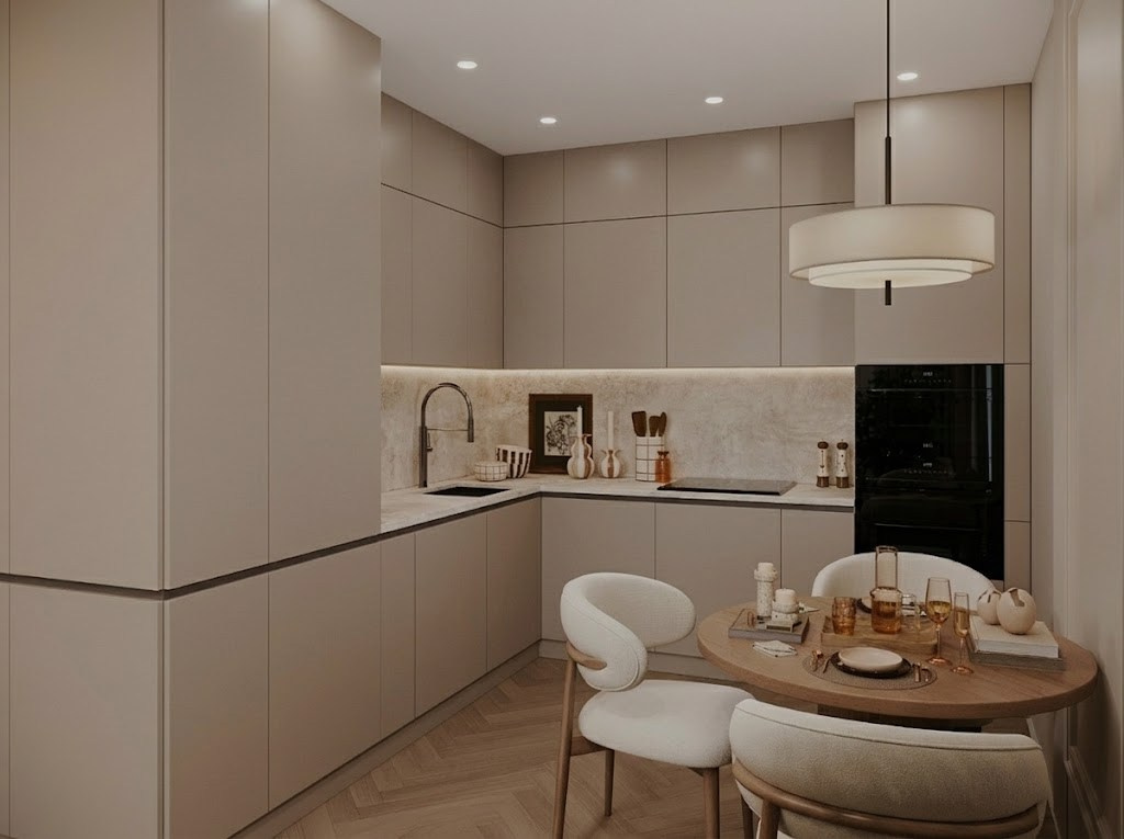 Садовые кварталы, 45 м². Line Дизайн — дизайн интерьера | Елена Гусакова