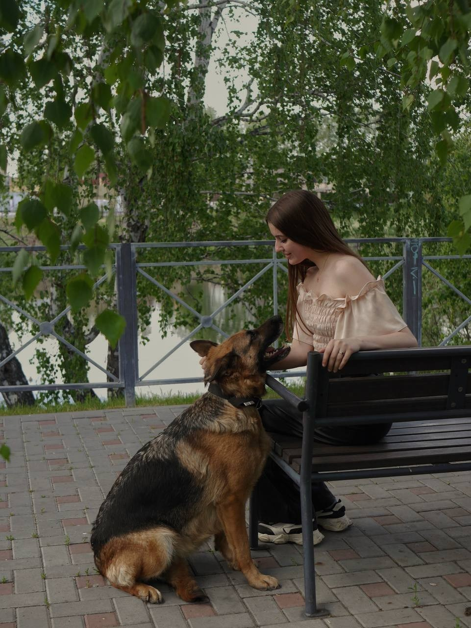 Съемка с любимым питомцем