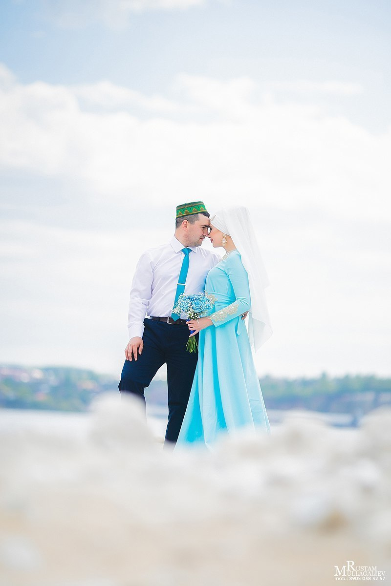 фотограф на никах, никах фотосессия, платье на никах, платок на никах, образ жениха, никах на природе