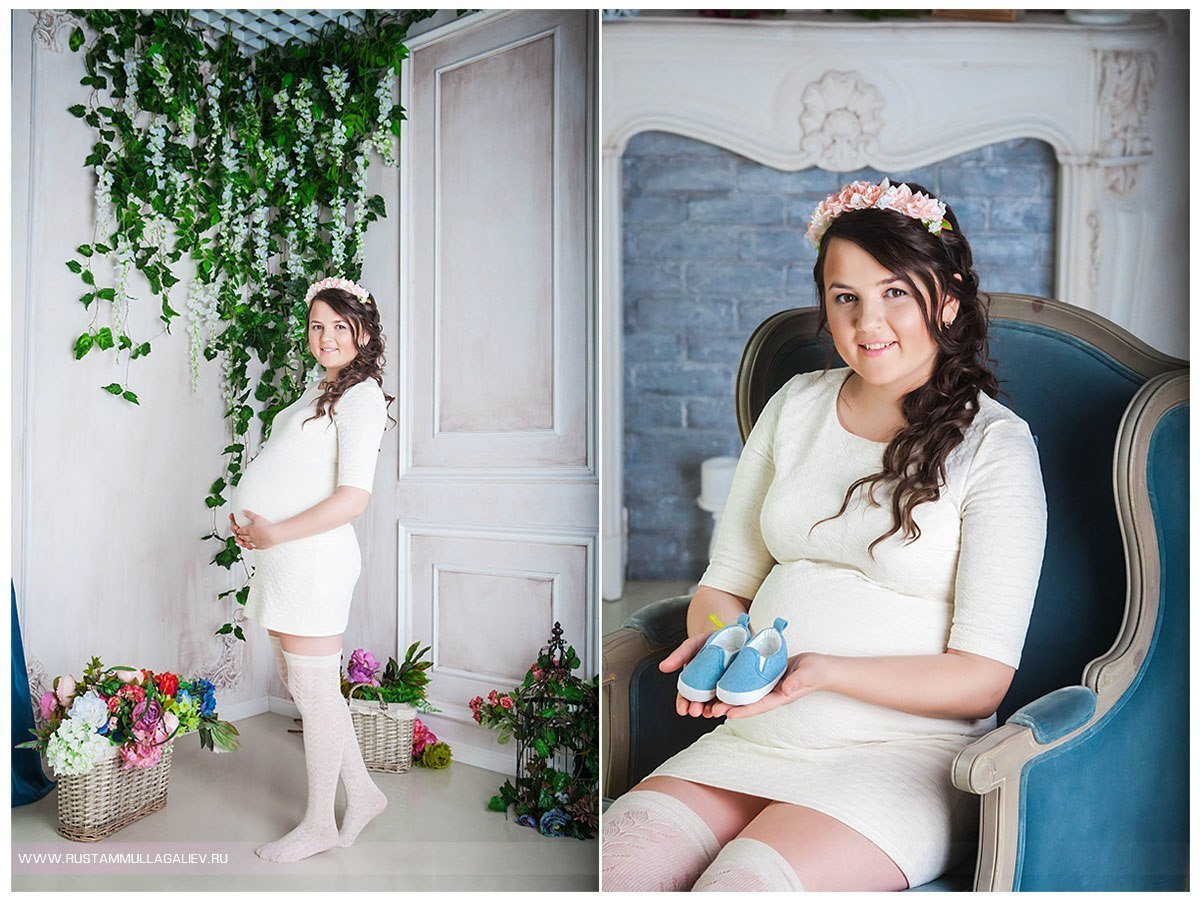 Профессиональный свадебный и семейный фотограф Муллагалиев Рустам, тел.: 89050383257 
В ожидании чуда лучше проводить на сроке 7 месяцев, в фотостудии если на улице уже прохладно и можно на природе, если не сильно жарко. В ожидании чуда подразумевает фотосессия беременной мамы. Иногда участником фотосъемки бывает папа. В ожидании чуда лучше согласовывать заранее, предварительно оговорить все нюансы и при надобности забронировать фотостудию. 