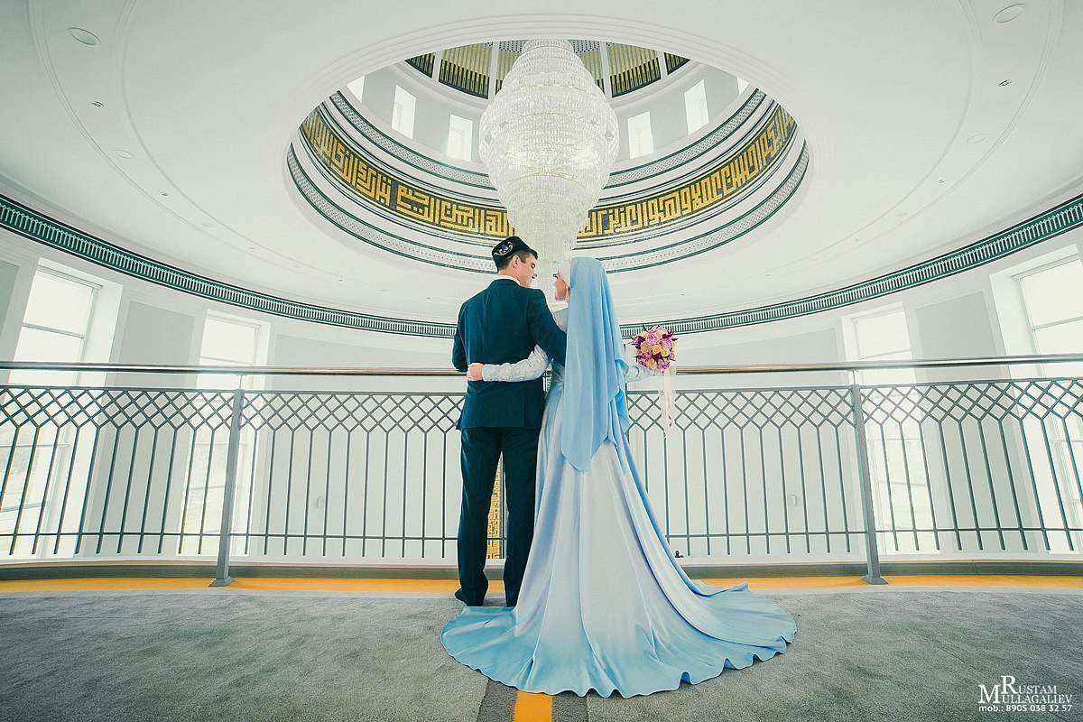 фотограф на никах, никах фотосессия, платье на никах, платок на никах, никах в мечети, мечеть Ярдэм, костюм жениха