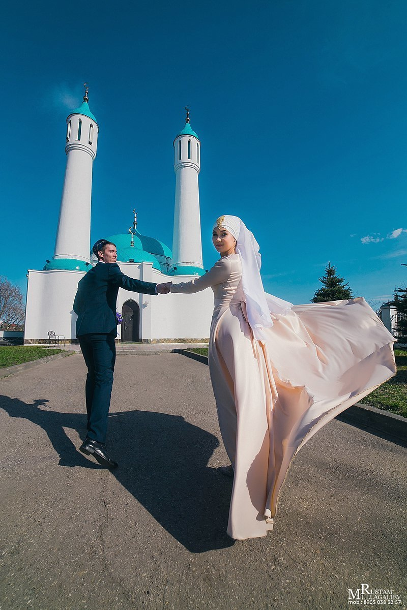 фотограф на никах, никах фотосессия, платье на никах, мечеть Шамиль, чтение никах