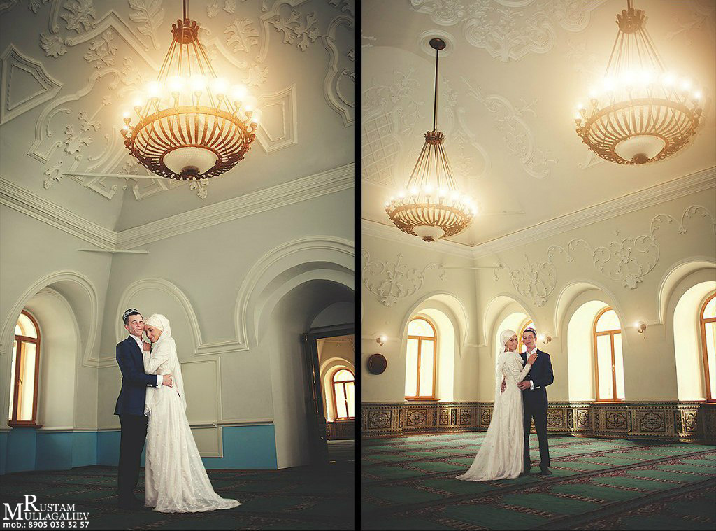 фотограф на никах, никах фотосессия, платье на никах, мечеть Марджани никах, татарская усадьба