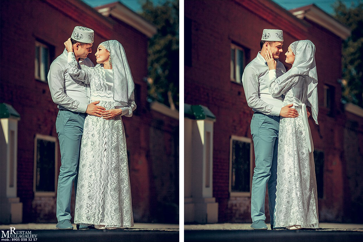 фотограф на никах, никах фотосессия, платье на никах, мечеть Марджани никах, татарская усадьба