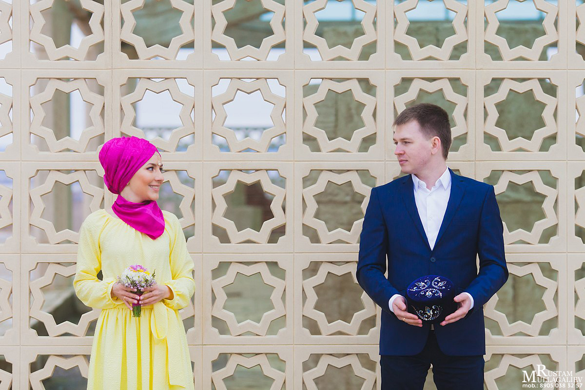 фотограф на никах, никах фотосессия, платье на никах, платок на никах, никах болгар, никах на природе, белая мечеть никах