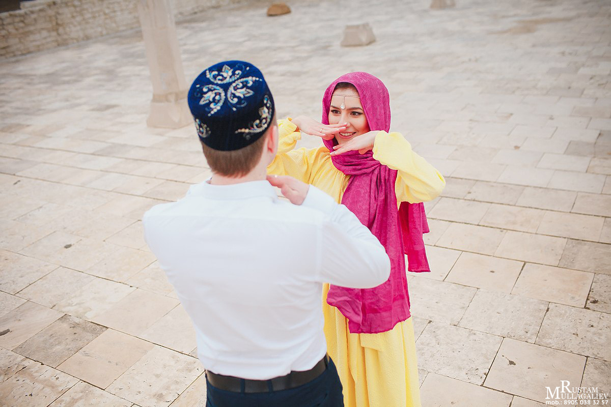 фотограф на никах, никах фотосессия, платье на никах, платок на никах, образ жениха, никах на природе, белая мечеть никах