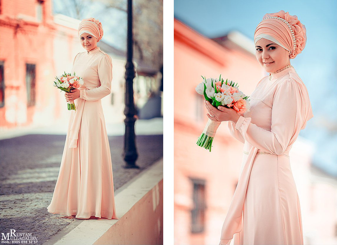 фотограф на никах, никах фотосессия, платье на никах, мечеть Марджани никах, татарская усадьба