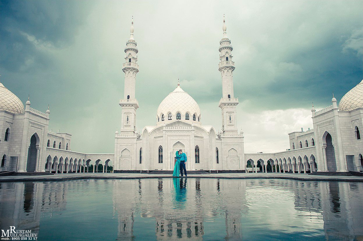 фотограф на никах, никах фотосессия, платье на никах, никах на природе, белая мечеть никах, никах в Болгар