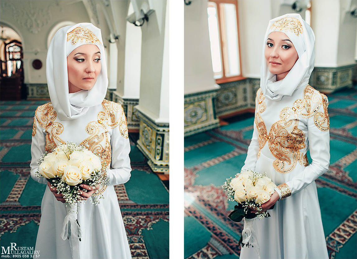 фотограф на никах, никах фотосессия, платье на никах, мечеть Марджани никах, татарская усадьба