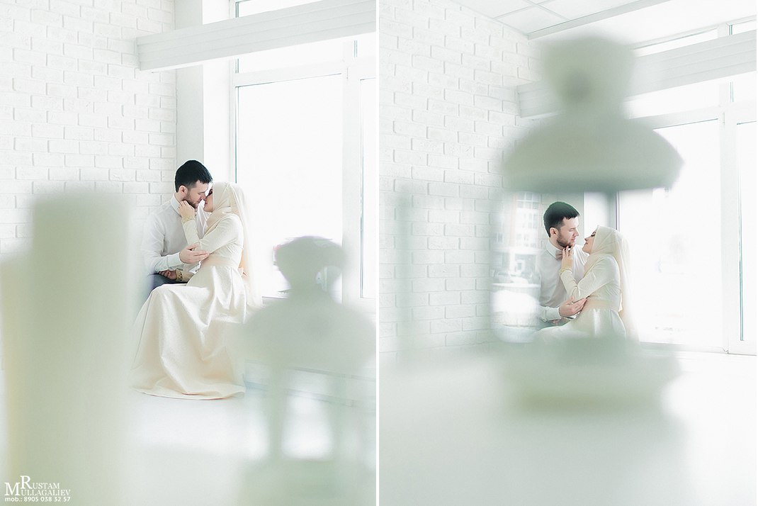 никах в фотостудии, фотограф на никах, никах фотосессия, платье на никах, платок на никах