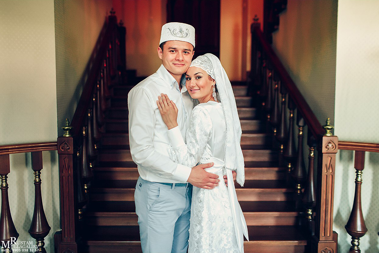 фотограф на никах, никах фотосессия, платье на никах, мечеть Марджани никах, татарская усадьба