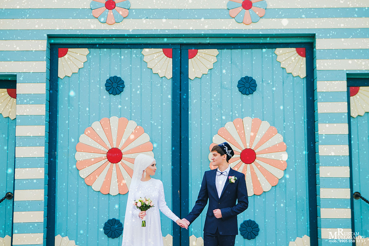 Муллагалиев Рустам, фотограф на никах, никах фотосессия, никах в мечети, мечеть Марджани Казань, татарская усадьба, никах зимой