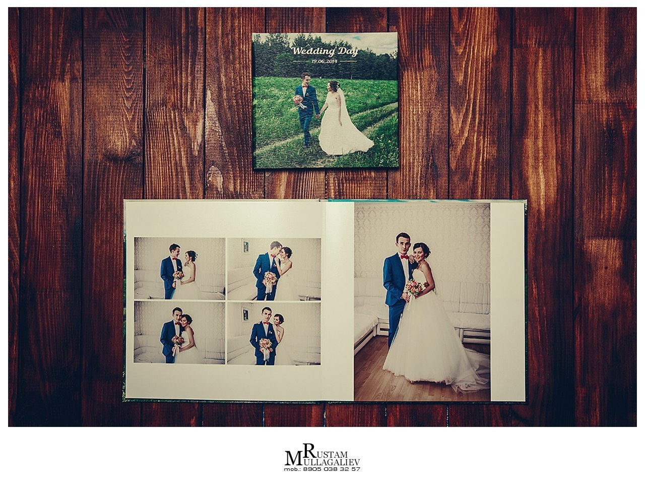 Профессиональный свадебный и семейный фотограф Муллагалиев Рустам, тел.: 89050383257 
Изготовление индивидуальной фотокниги, авторский дизайн фотокниги, минибуков, фотоальбомов. Фотокниги люкс и стандарт. Свадебные фотокниги, печать фотоальбомов на никах и семейные фотокниги.  