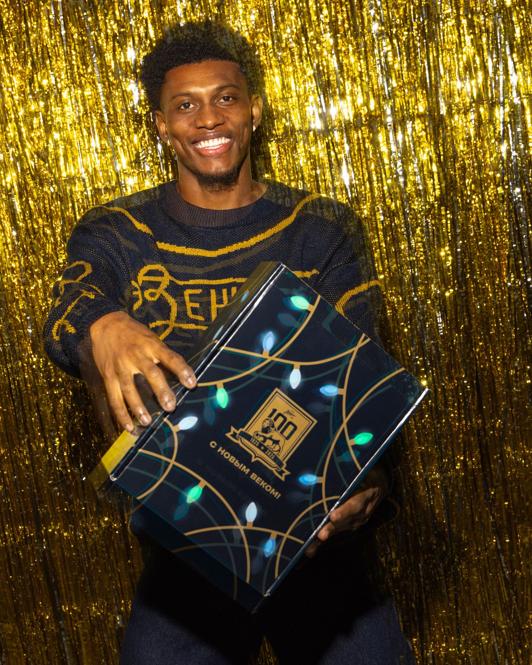 Новогодняя промо съемка для ФК «Зенит». Профессиональный фотограф в Санкт-Петербурге Алена Яшина