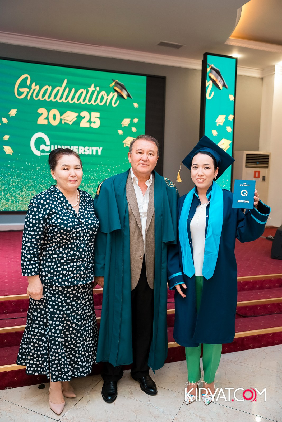 GRADUATION 2025 Q UNIVERSITY. КИПЯТКОМ АЛМАТЫ!
