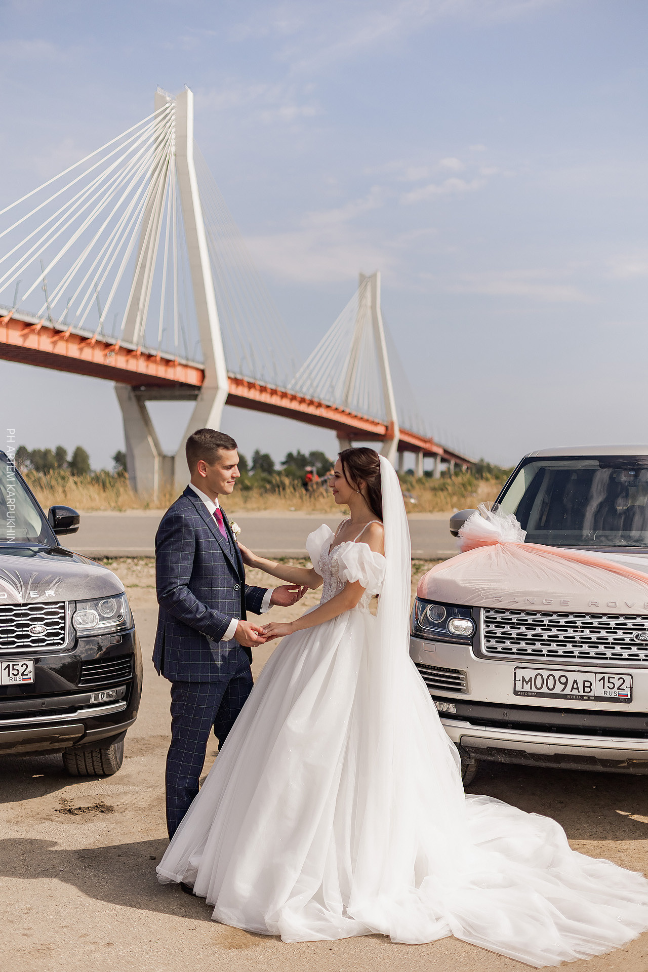 Свадьба, фотограф в Муроме, ЗАГС, мост, Риони, ведущая Ольга Цыганова. Фотограф городских и семейных событий Артем Карпухин