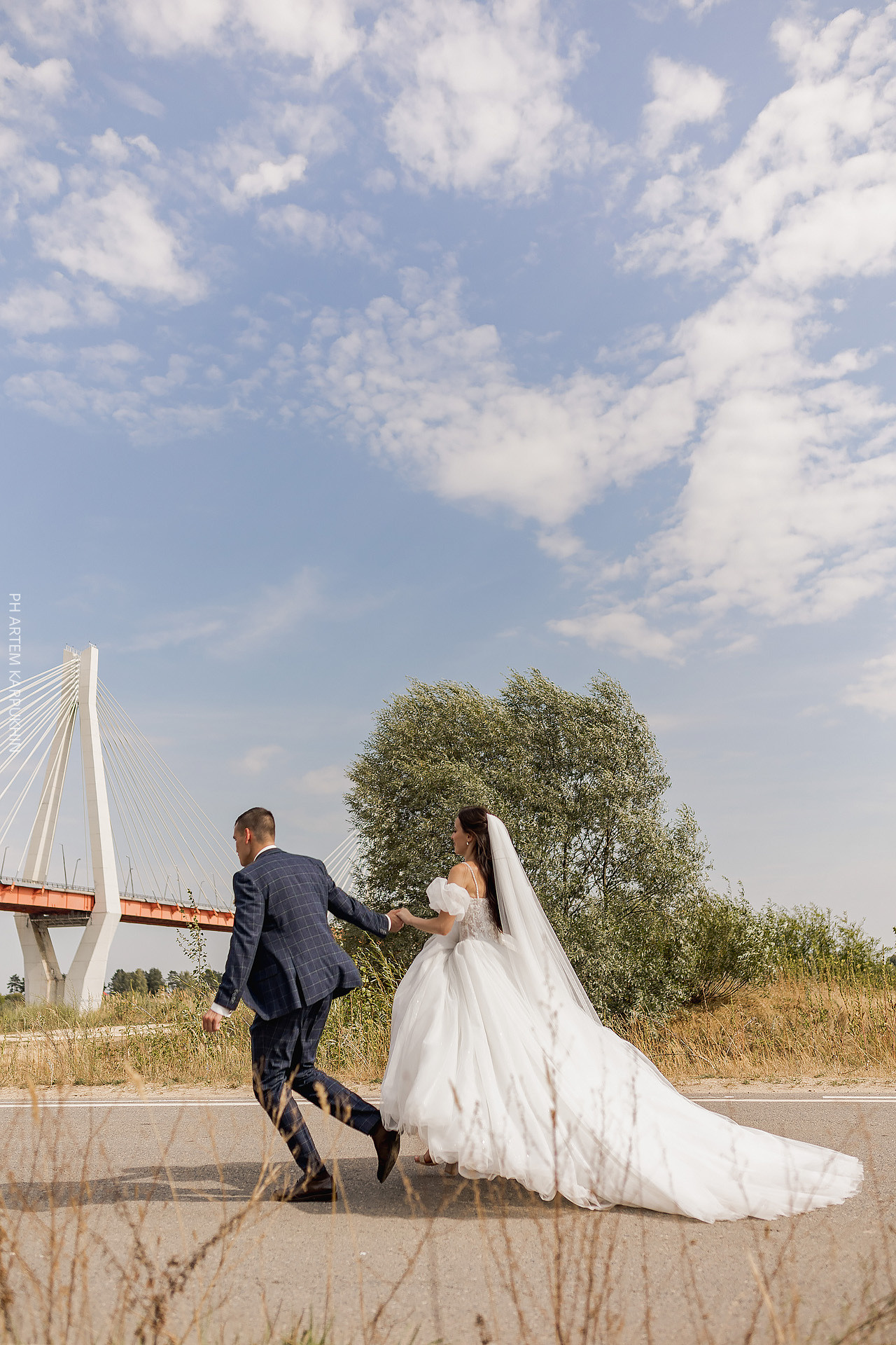 Свадьба, фотограф в Муроме, ЗАГС, мост, Риони, ведущая Ольга Цыганова. Фотограф городских и семейных событий Артем Карпухин