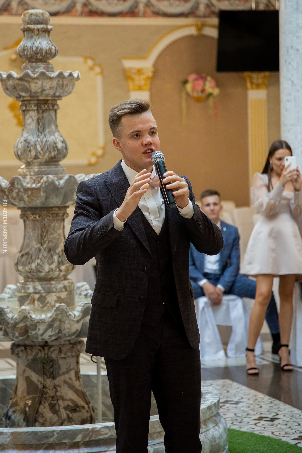 Свадьба, фотограф в Муроме, ЗАГС, мост, Риони, ведущая Ольга Цыганова. Фотограф городских и семейных событий Артем Карпухин