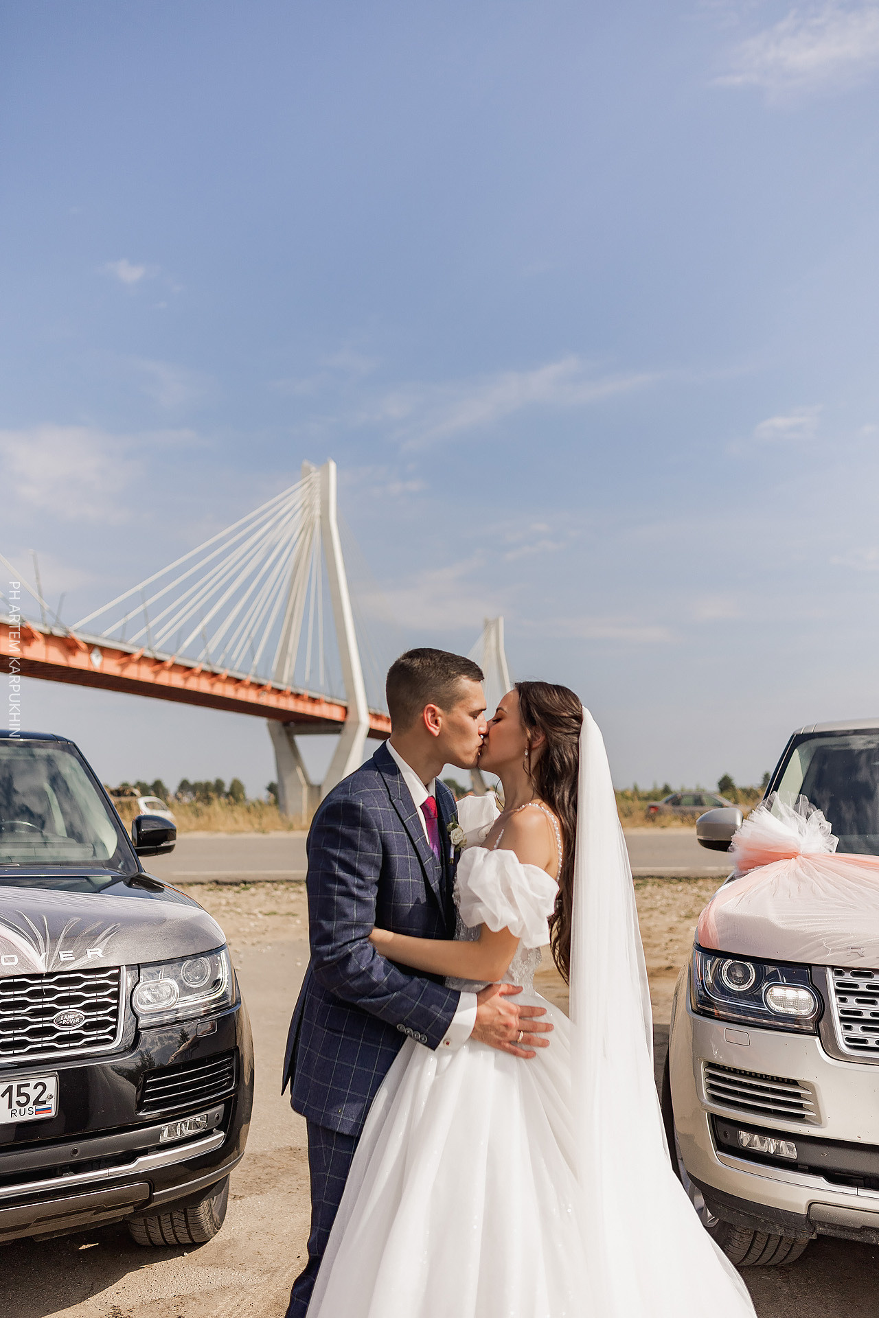 Свадьба, фотограф в Муроме, ЗАГС, мост, Риони, ведущая Ольга Цыганова. Фотограф городских и семейных событий Артем Карпухин