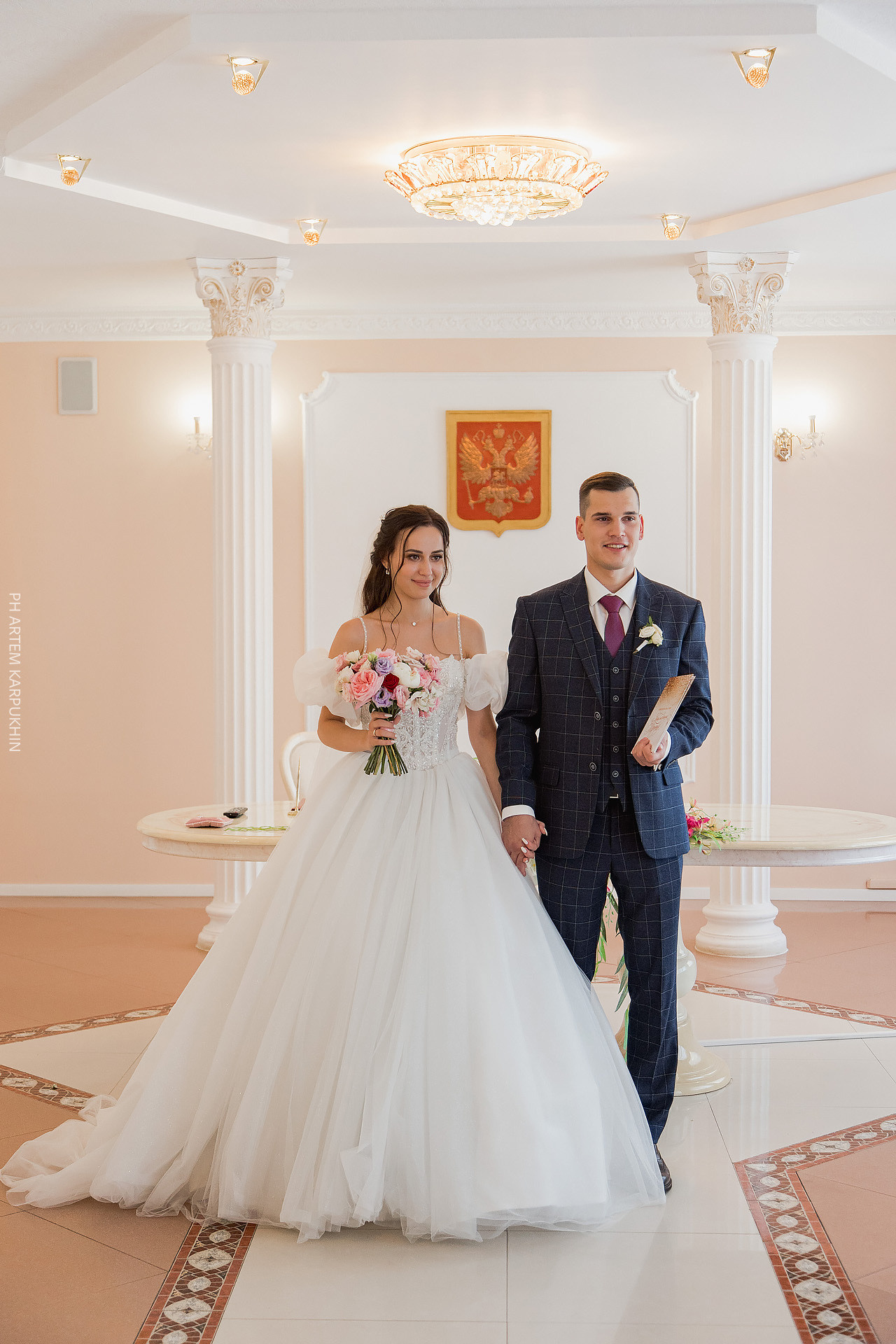 Свадьба, фотограф в Муроме, ЗАГС, мост, Риони, ведущая Ольга Цыганова. Фотограф городских и семейных событий Артем Карпухин