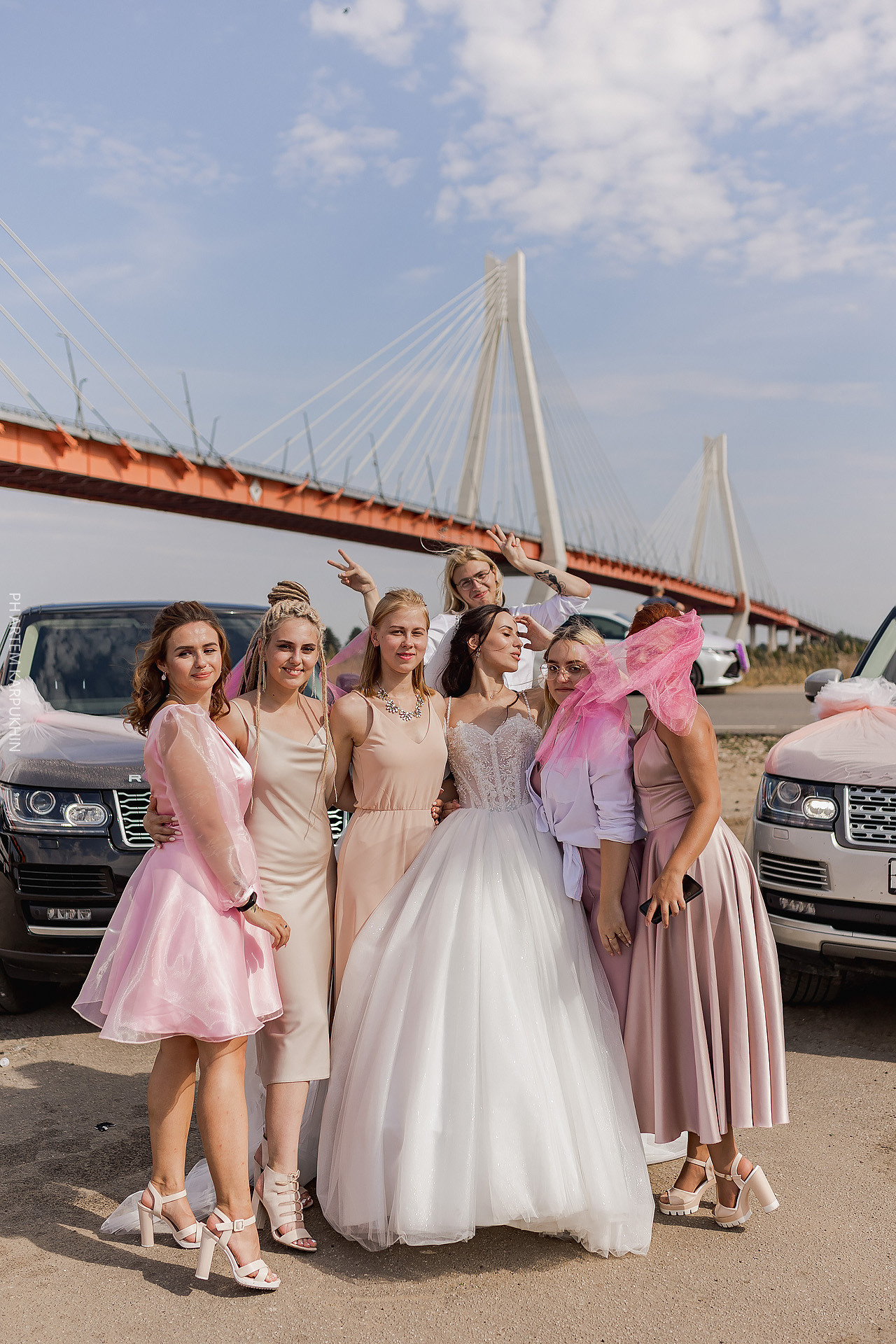 Свадьба, фотограф в Муроме, ЗАГС, мост, Риони, ведущая Ольга Цыганова. Фотограф городских и семейных событий Артем Карпухин