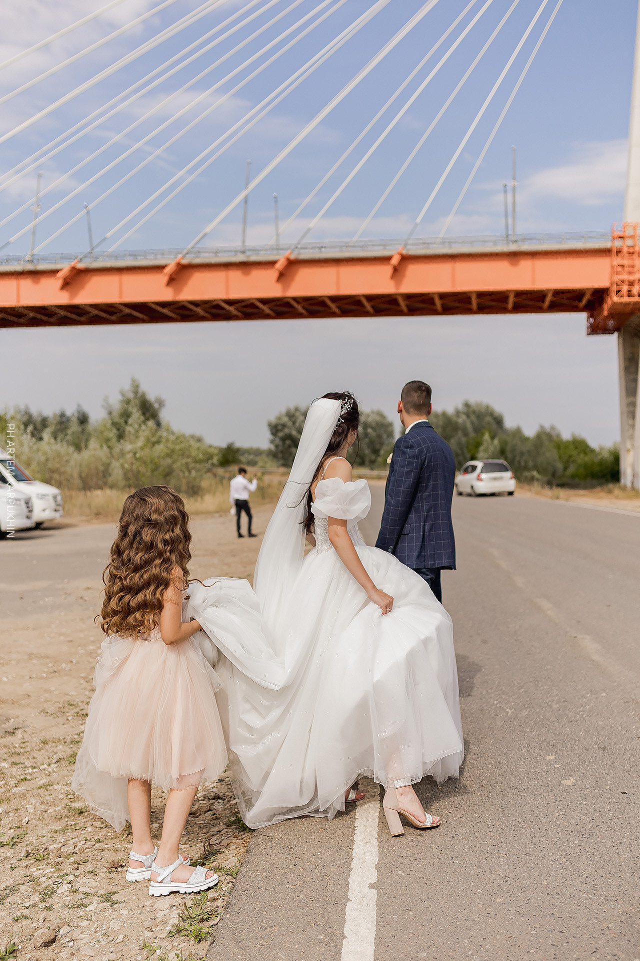 Свадьба, фотограф в Муроме, ЗАГС, мост, Риони, ведущая Ольга Цыганова. Фотограф городских и семейных событий Артем Карпухин