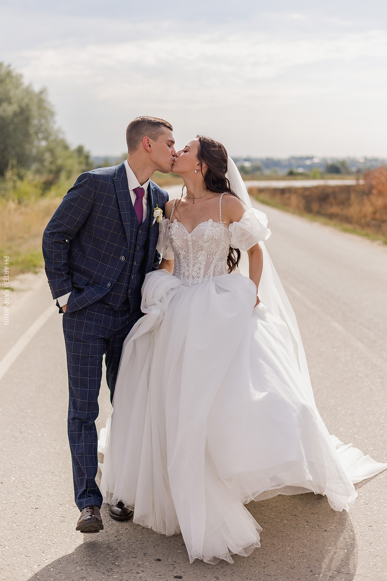 Свадьба, фотограф в Муроме, ЗАГС, мост, Риони, ведущая Ольга Цыганова. Фотограф городских и семейных событий Артем Карпухин