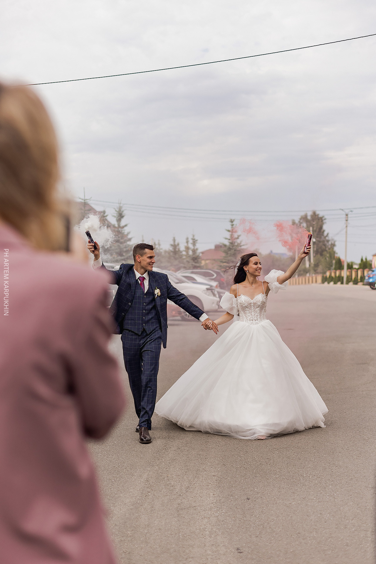 Свадьба, фотограф в Муроме, ЗАГС, мост, Риони, ведущая Ольга Цыганова. Фотограф городских и семейных событий Артем Карпухин