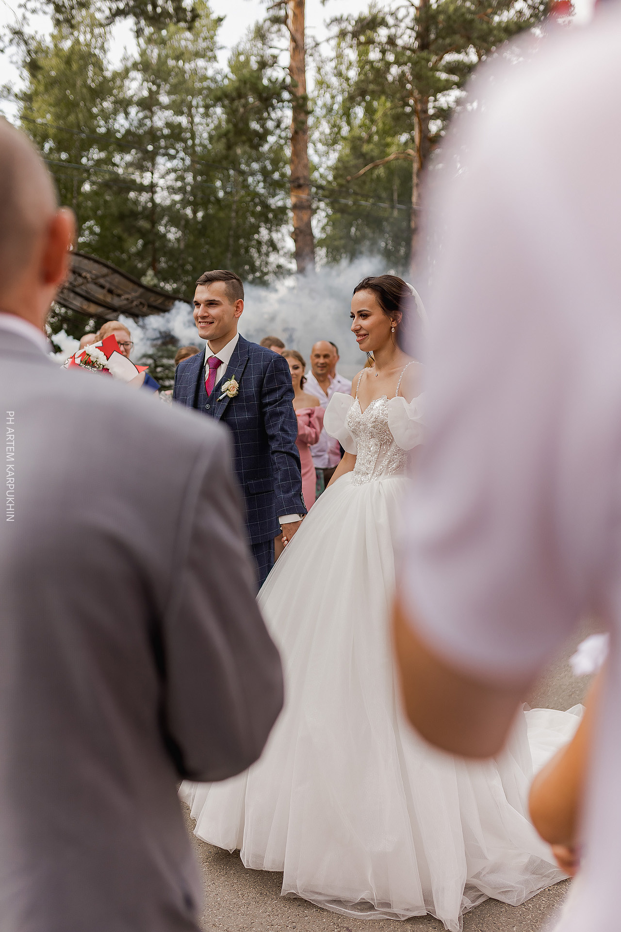 Свадьба, фотограф в Муроме, ЗАГС, мост, Риони, ведущая Ольга Цыганова. Фотограф городских и семейных событий Артем Карпухин