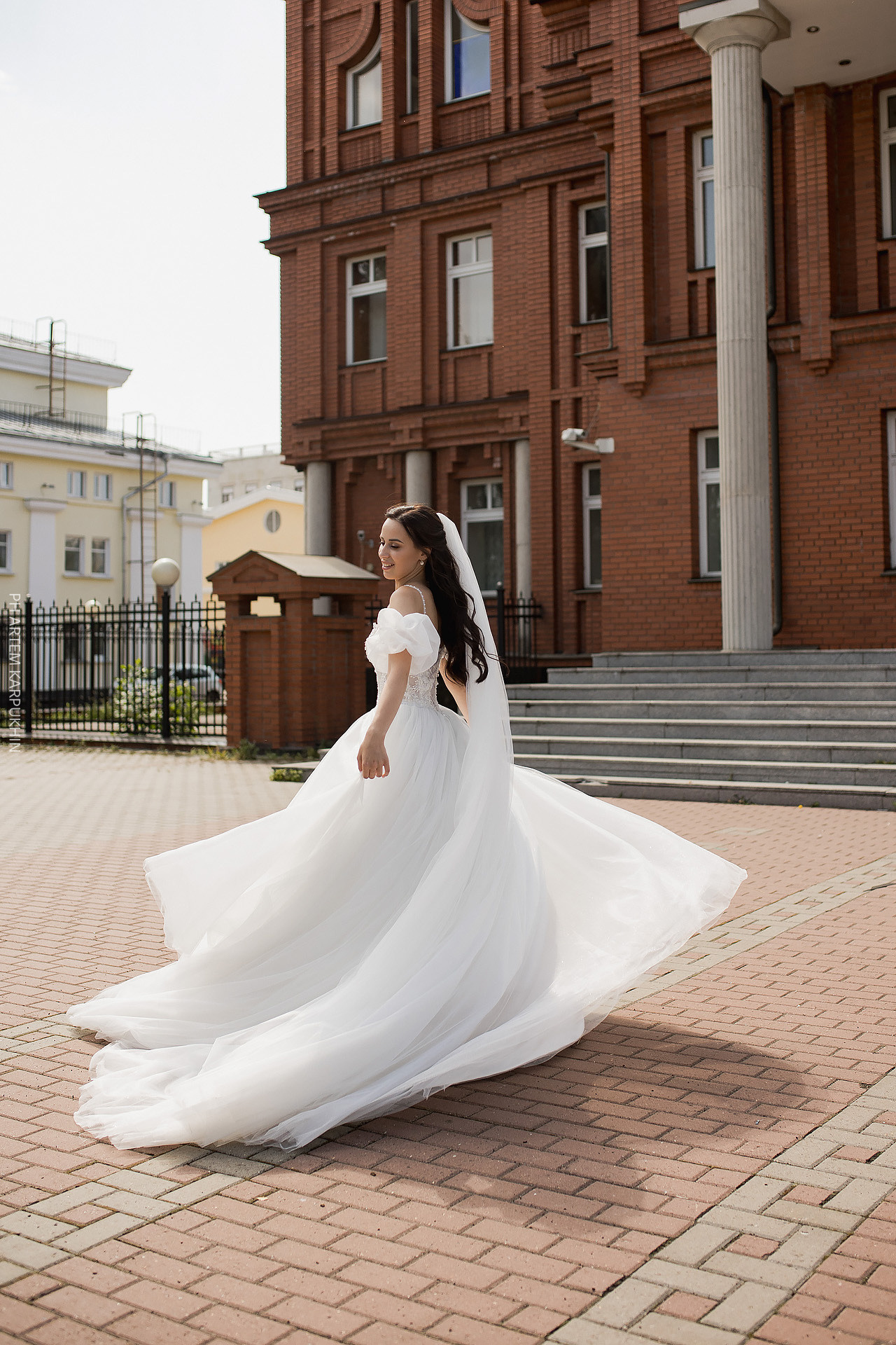 Свадьба, фотограф в Муроме, ЗАГС, мост, Риони, ведущая Ольга Цыганова. Фотограф городских и семейных событий Артем Карпухин