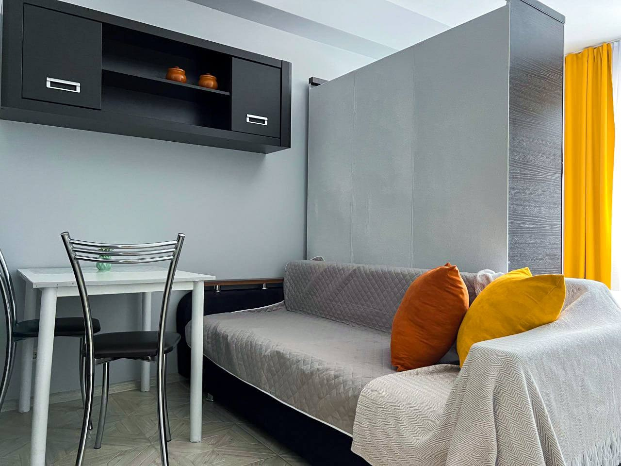 Просторная студия с видом на горы в Красной Поляне. Квартиры посуточно, длительно в Сочи, LARA APART GROUP