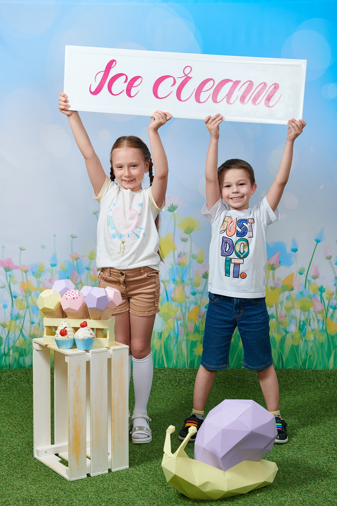 Лето со вкусом мороженного. Выпускные альбомы для детского сада, школы — Москва и область | Апрель Фото