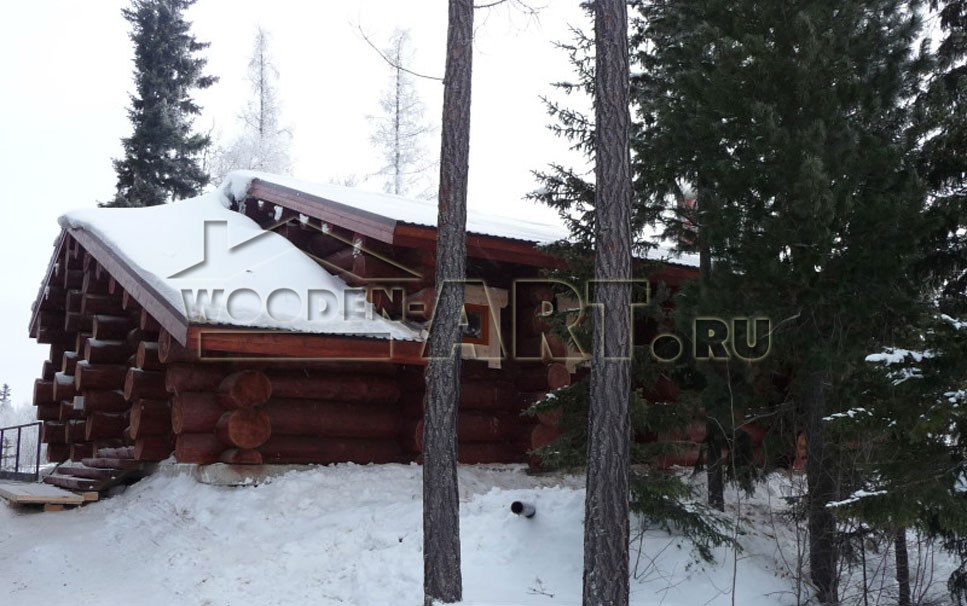 «Кедр» 138 кв. м. Проекты деревянных домов