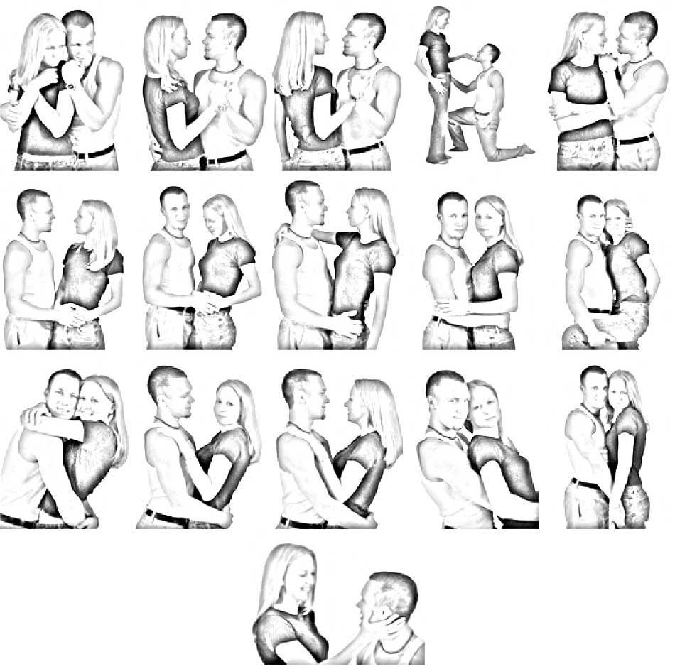 ПОЗИРОВАНИЕ МОЛОДОЖЕН