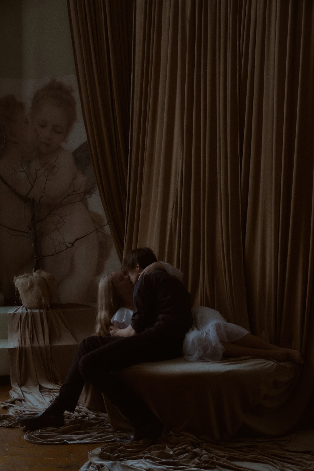 Ангел и демон. Фотограф лавстори Москва/МО Приятелева Ангелина