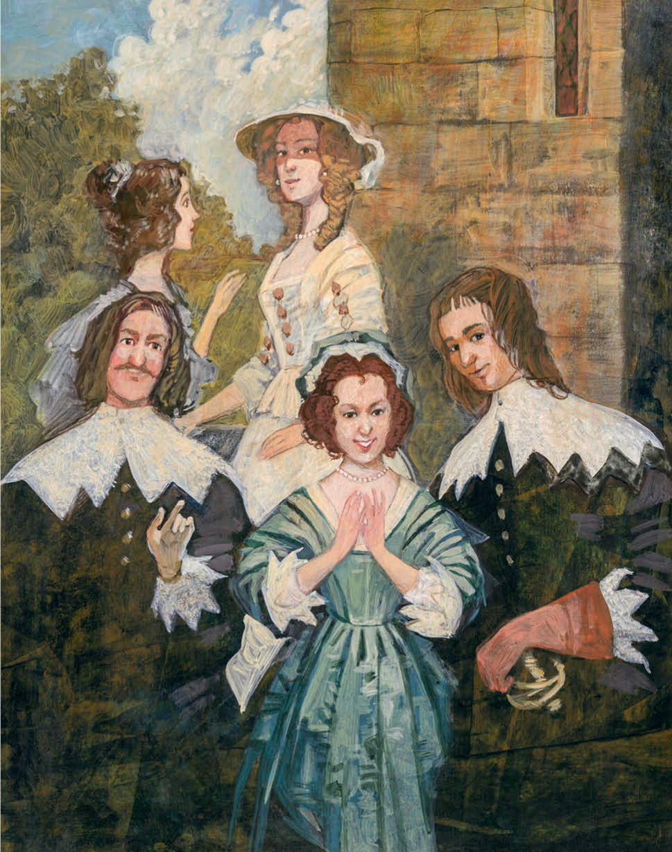 Иллюстрации Анны Хопта к роману Т.Майн Рида "Белая перчатка". Художник Анна Хопта